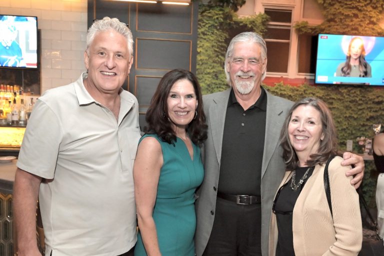 Pictured: Bruce Cohen of Cohen & Frankel, LLP, Stacey Cohen, President & CEO of Co-Communications, Brian Skanes, former Executive Director of the Boys & Girls Clubs of Northern Westchester and Jean Skanes, former Assistant Director of Development/Special Events and Board Relations Manager of the Boys & Girls Clubs of Northern Westchester Credit: John Vecchiolla.